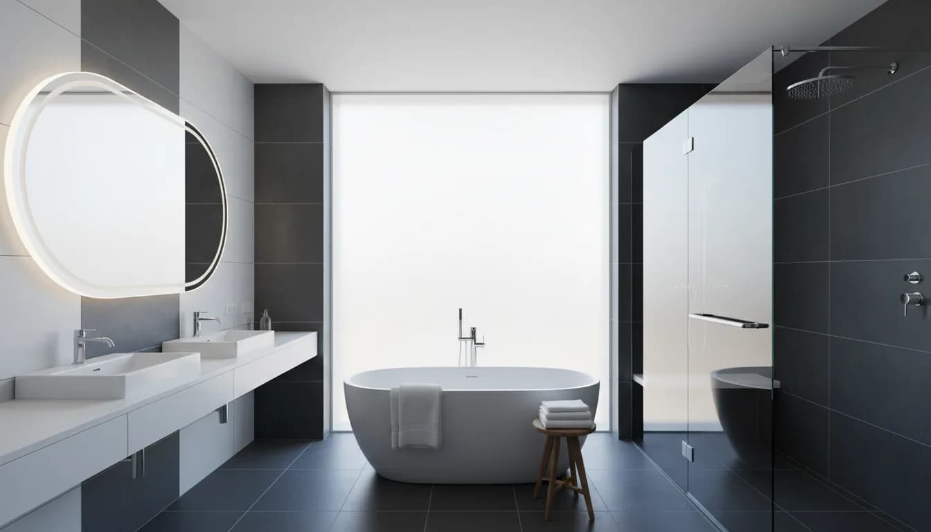 Bathroom ventilation service environment